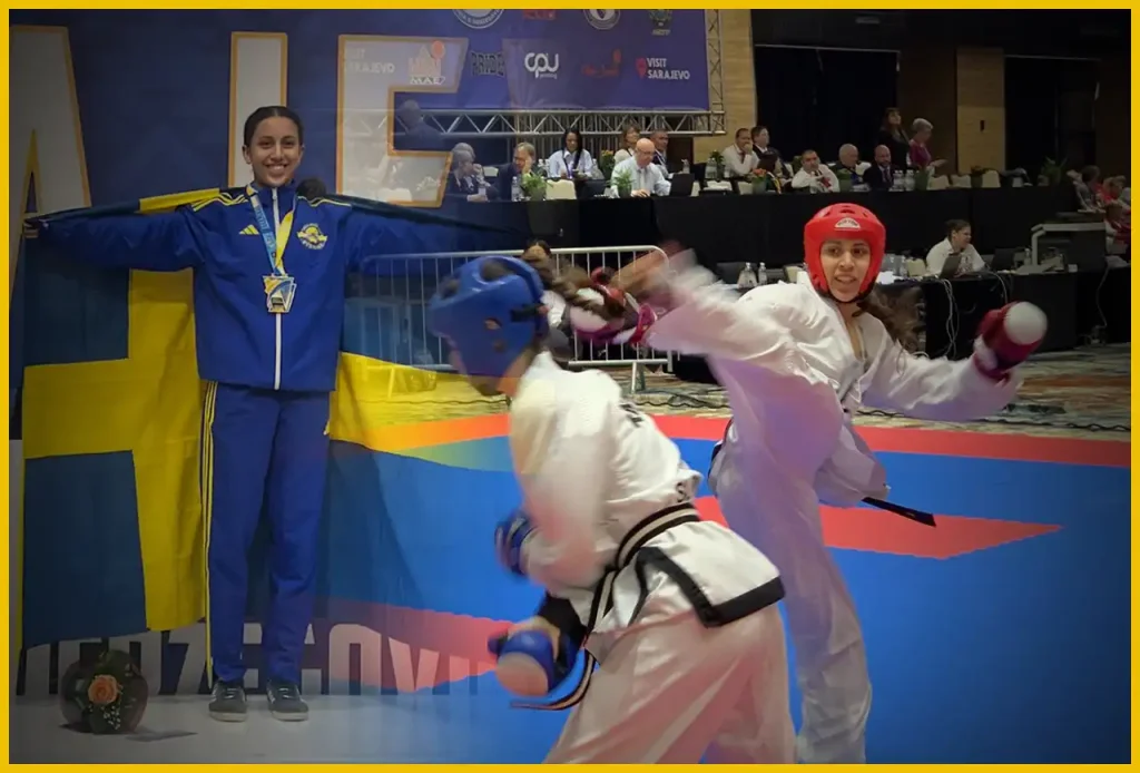 EM i Bosnien 2025 Guld till Isabella Johansson